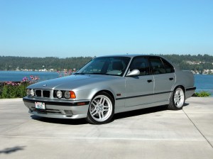 BMW 540i E34 korncars