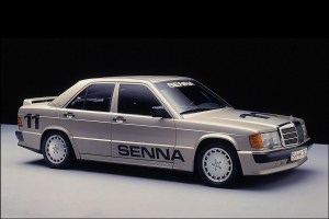 Mercedes 190E Cosworth korncars Ayrton Senna